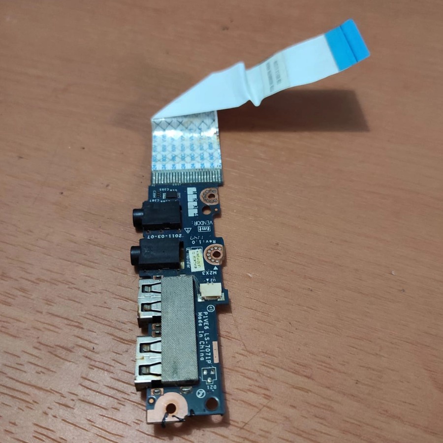 Port USB Audio Board Notebook Netbook Acer Aspire One AO722 AO 722 Port USB