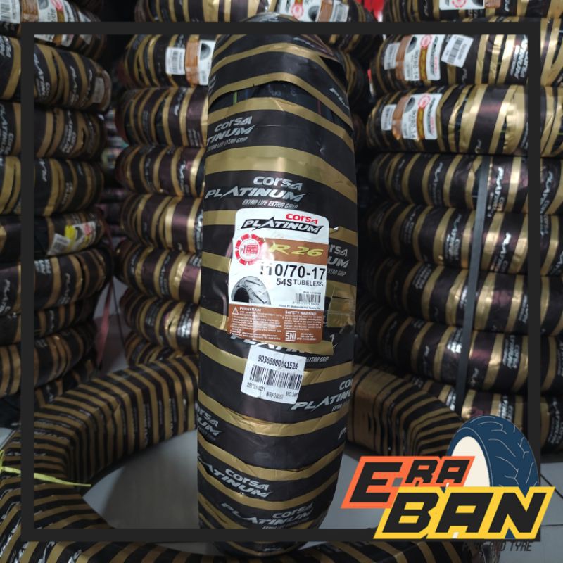 BAN CORSA R26 110 70 RING 17 TUBELESS SPORT