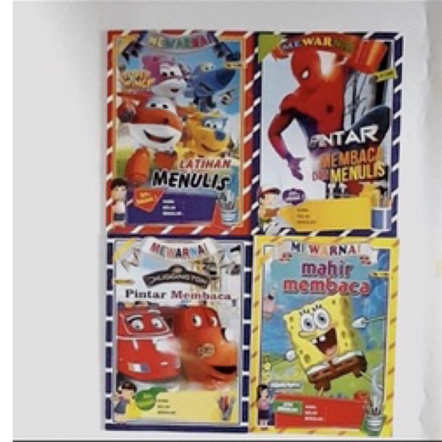 

BUKU MEWARNAI / BUKU MEWARNAI, MEMBACA TK & PAUD - CHUNGGINGTON - CHUNGGINGTON