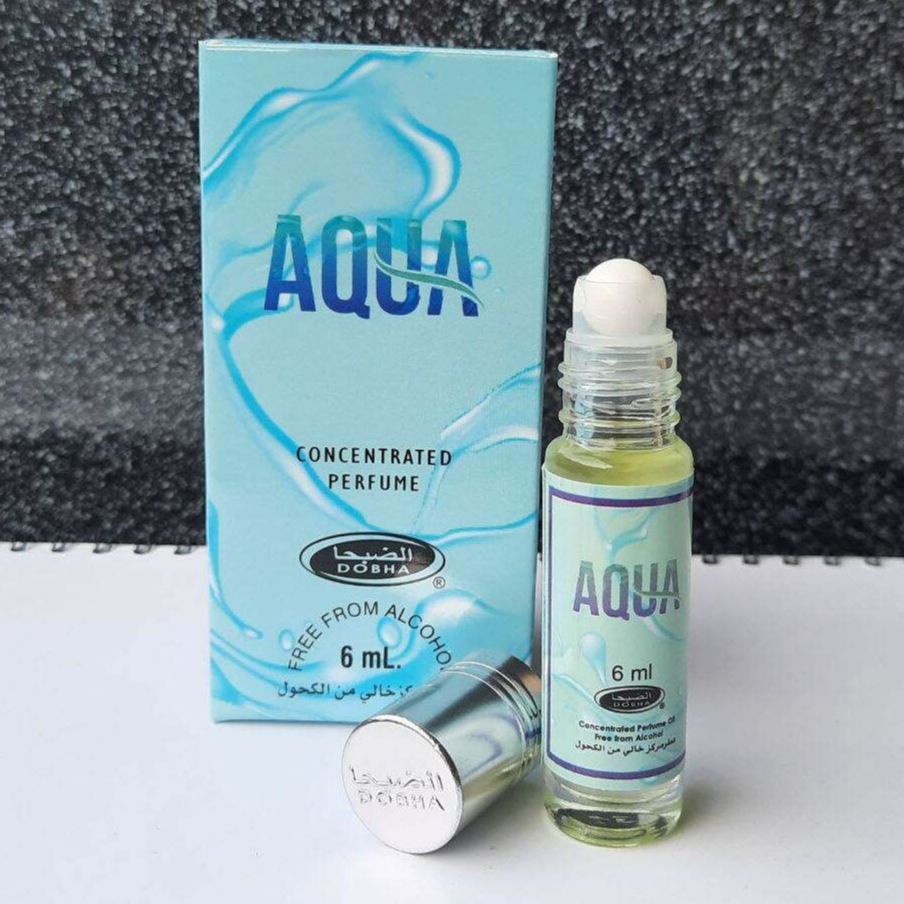 AQUA ( BULGARY ) Parfum DOBHA Roll On 6ml Minyak Wangi Non Alkohol