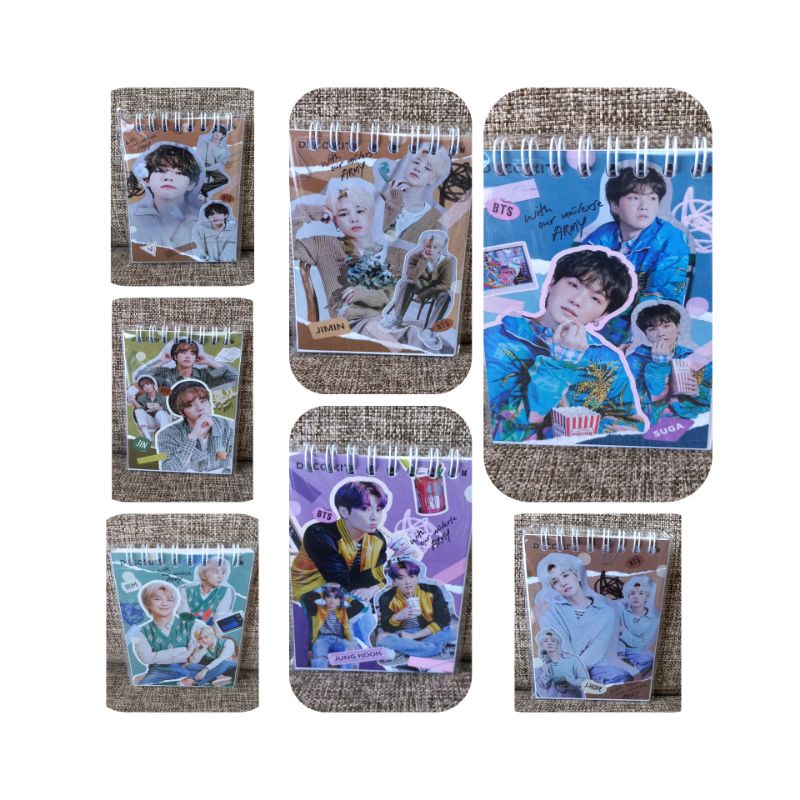 

NOTE BOOK MINI BTS / MEMO MINI BTS