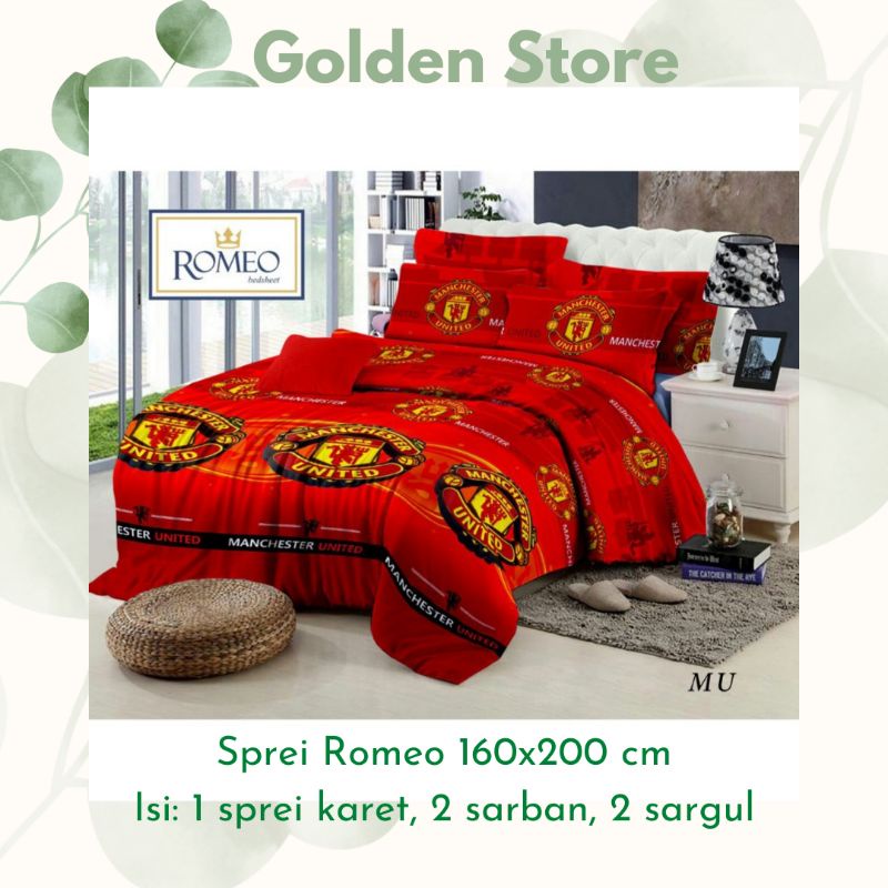 Sprei Romeo 160x200 Motif MU