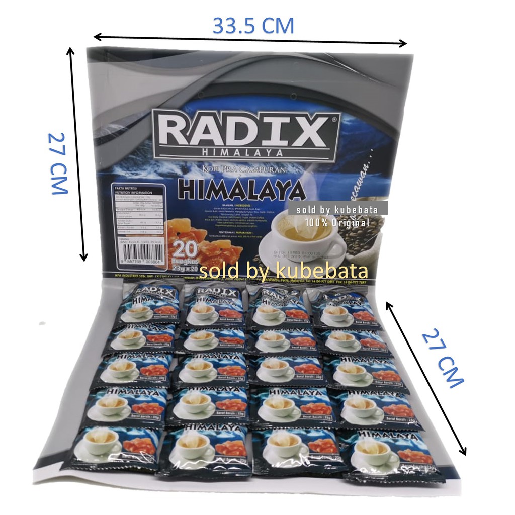 

RADIX HIMALAYA IMPOR ORIGINAL