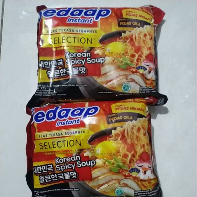 

Mie sedap Korean spicy Dewi