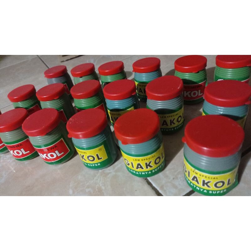 

LEM GIAKOL Tanggung Lem Kertas Lem Colek Serbaguna harga satuan