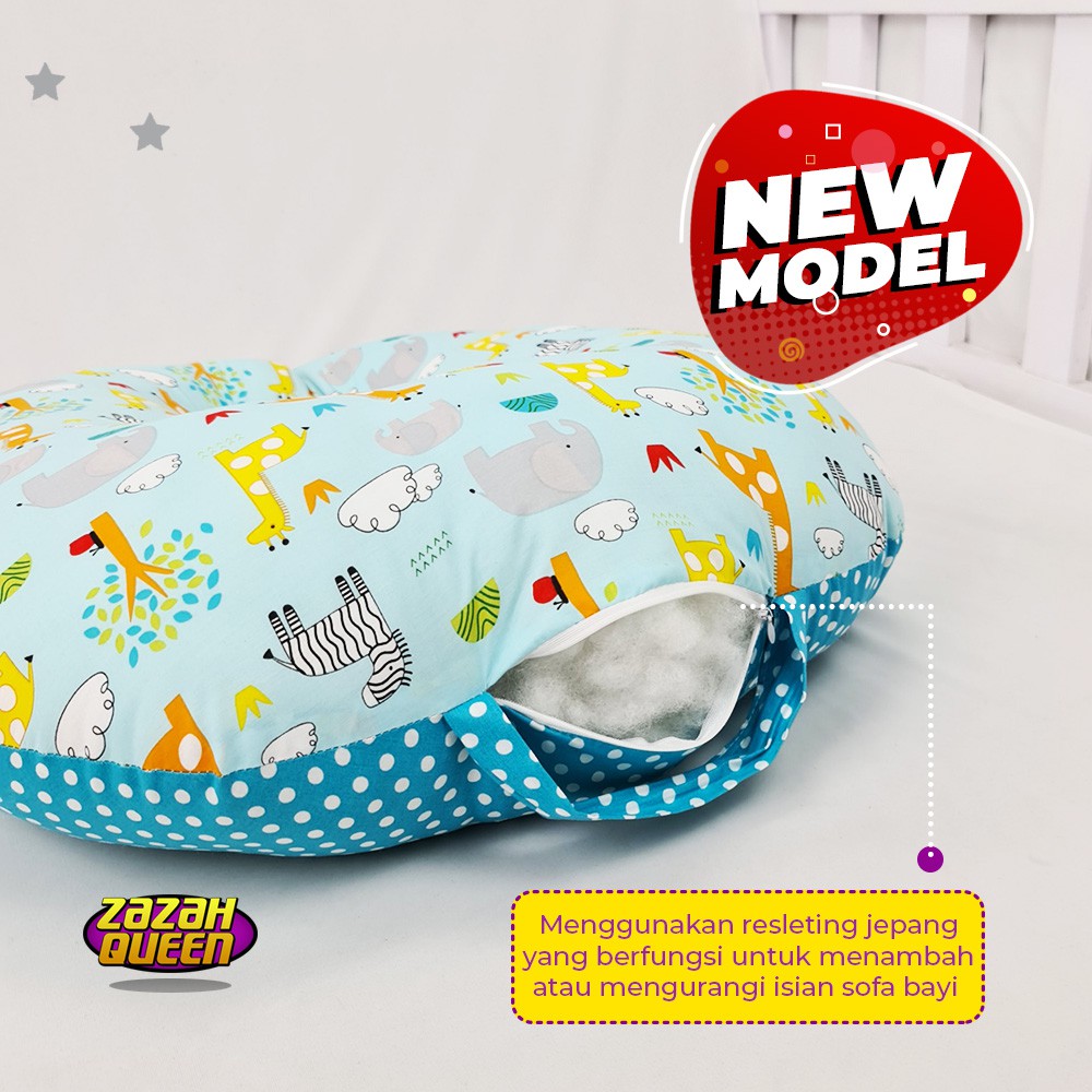 [COD] Sofa Bayi Multifungsi / Kasur Bayi Empuk / Baby Lounger