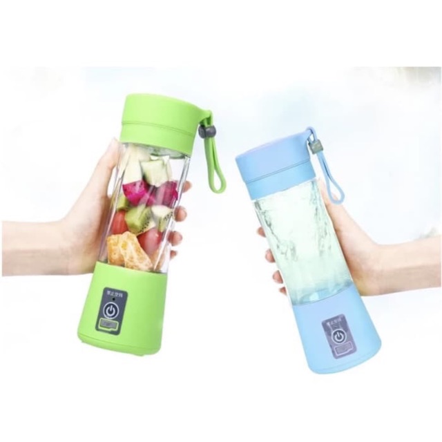 NEW SHAKE N TAKE PORTABLE JUICER PORTABLE &amp; RECHARGEABLE 4 MATA PISAU