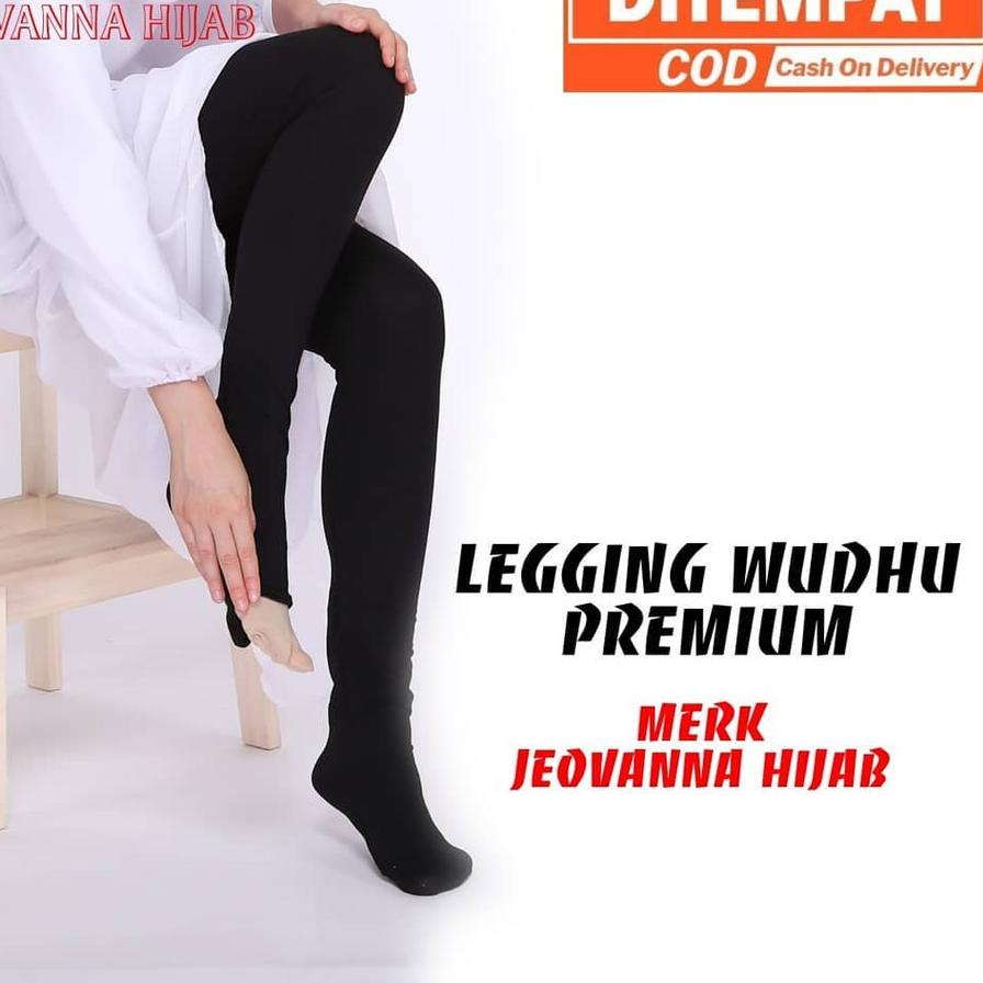 JEOVANNA HIJAB ORI - PROMO Legging Wudhu Muslimah Leging Cantik.