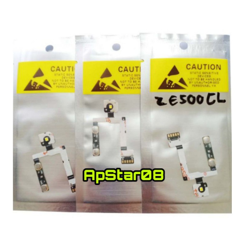 FLEXIBEL Flexibel Fleksibel Tombol POWER ON OFF Volume Asus Zenfone 2 Laser 5 Inch ZE500CL Z00D