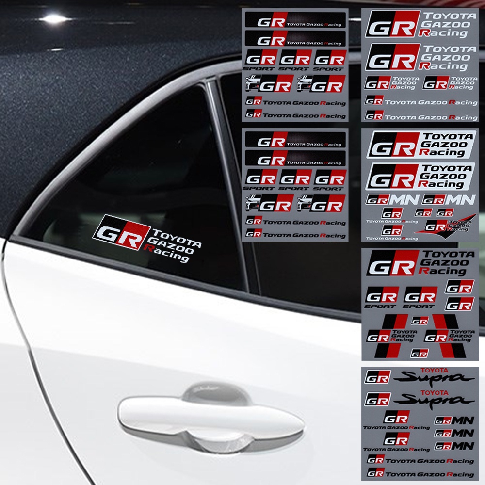 Stiker Reflektif Dekoratif Untuk BRZ / Reiz / 86GT / GAZOO Toyota