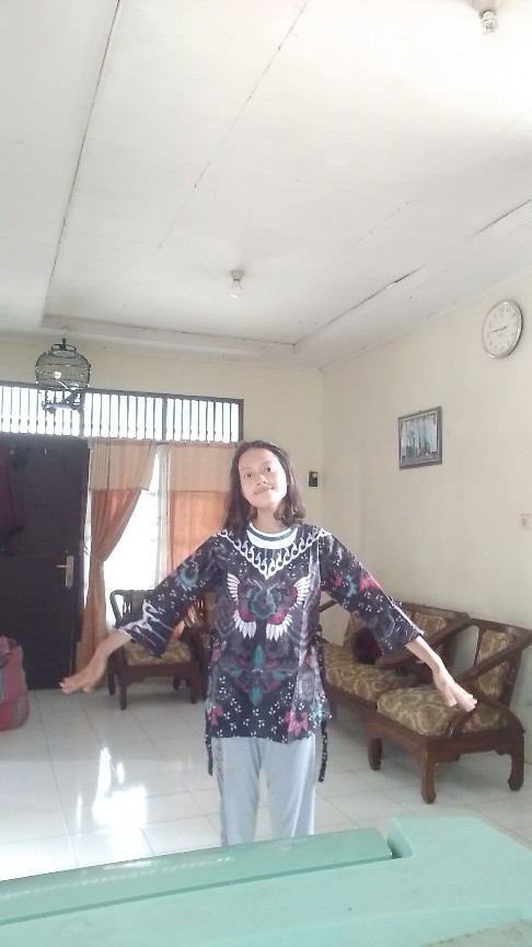 Promo 7.7  Tunik Batik M L Xl Xxl