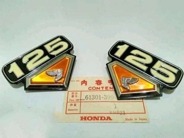 Emblem box aki bok aki cb 125 cb125 cb 100