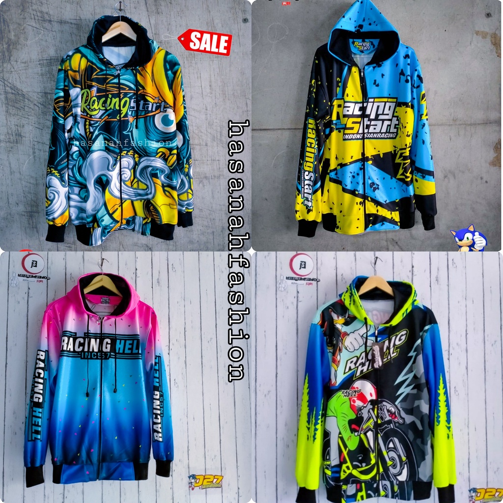 jaket racing star/jaket racing/jaket racing flas/jaket racing hell