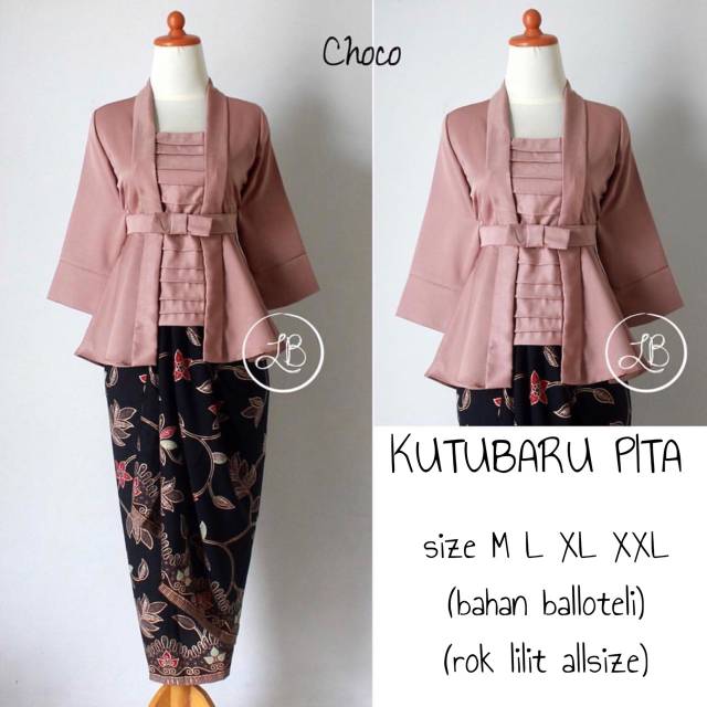 STOCK BANYAK!! KUTUBARU PITA SET/KUTUBARU MODERN/KEBAYA KUTUBARU