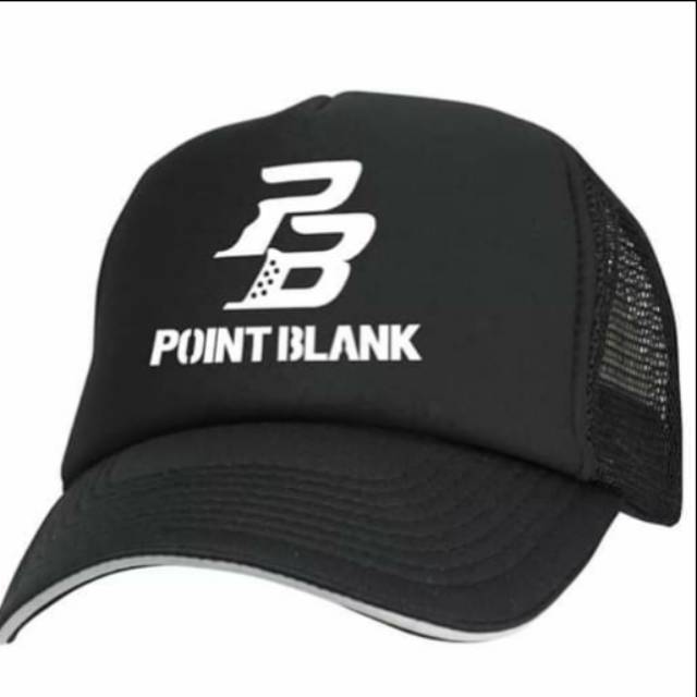 Topi trucker jaring pb point blank