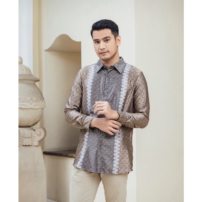 Geulis - Irama Series Danish Shirt Royal Blue