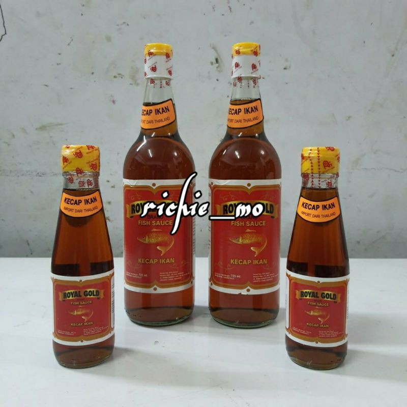 

Kecap Ikan Royal Gold 725ml & 200ml Fish Sauce