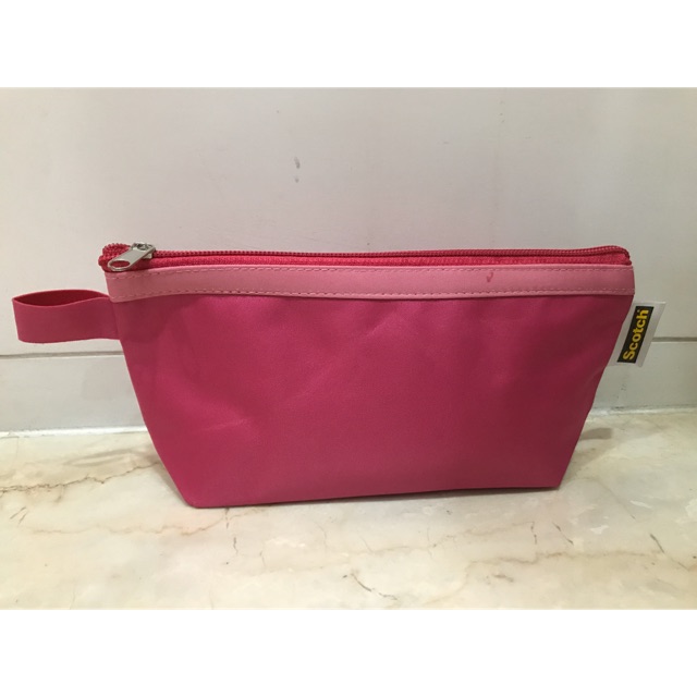 

SCOTCH POST IT PINK PENCIL POUCH WITH DIVIDER BRAND NEW