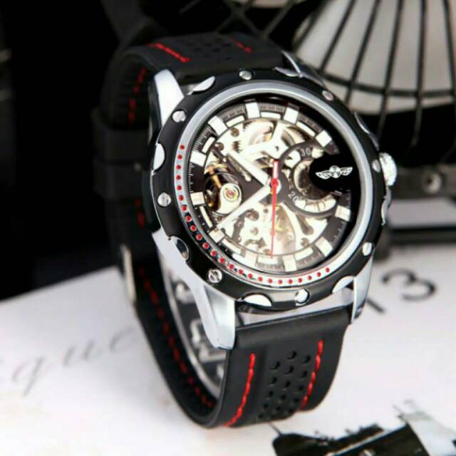 Jam Tangan Cowok Mechanic Automatic "Winner"