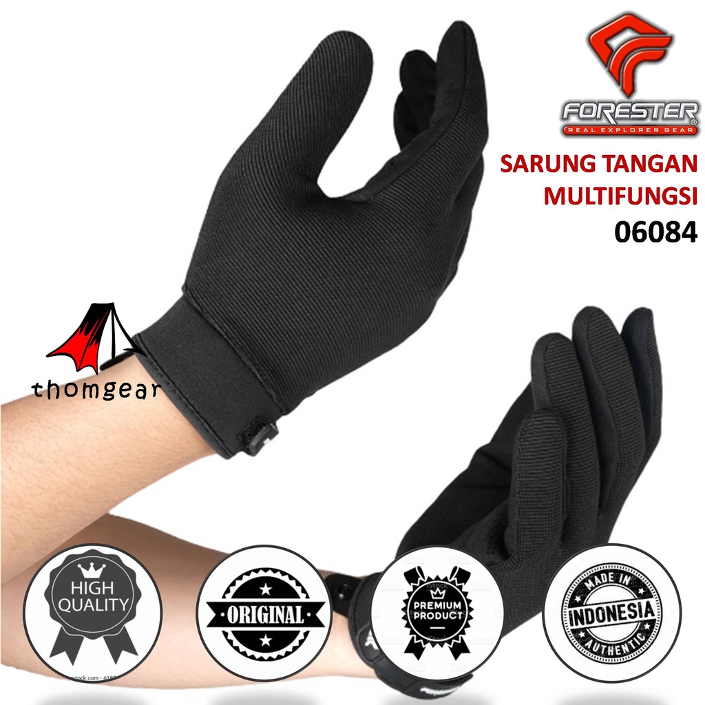 Sarung Tangan Forester 06143 Dan 06084 Sarung Tangan Sepeda Gowes Half Finger Dan Full Finger Thomgear