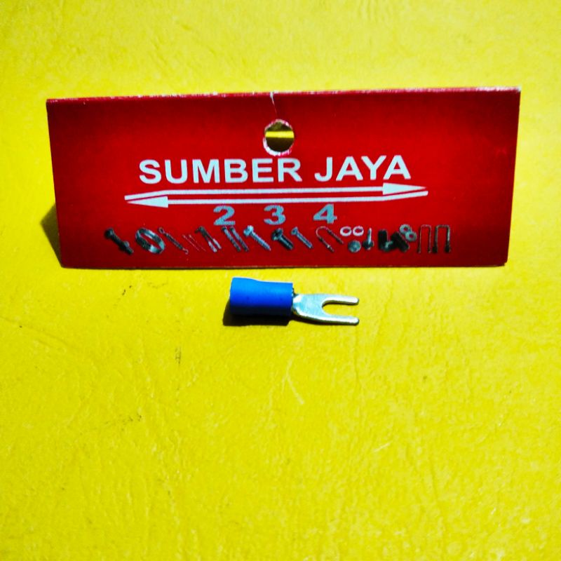 skun Y biru VF 2-3 isi 1 / skun garpu TERMURAH