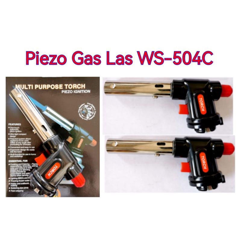 Piezo WS-504C Gas Las Gas Torch Bakar Makanan