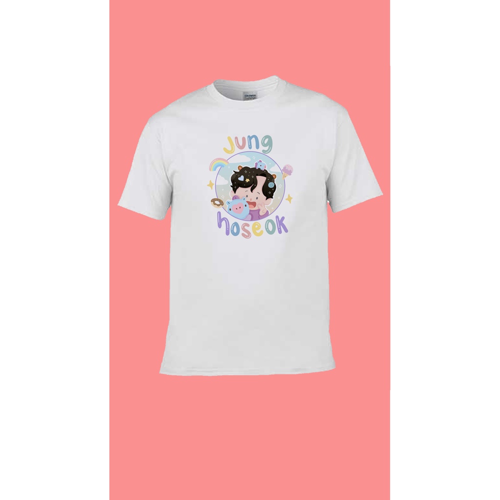 Baju  Bergambar dan Tulisan Member KPOP Korean Top Idol