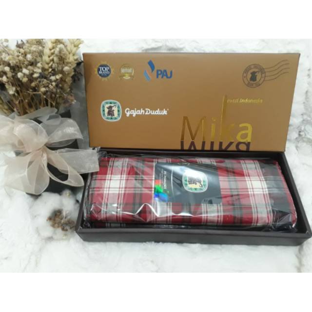 Gajah duduk sarung pria / sarung gajah duduk