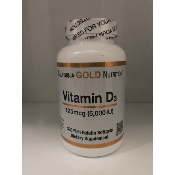 California gold nutrition vitamin d3 5000 iu