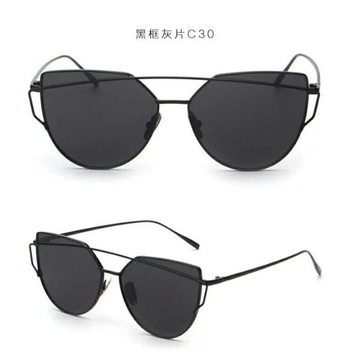 GO! 093 KACAMATA MATAHARI UNISEX FASHION PRIA WANITA SUNGLASSES GAYA KOREA RETRO ANTI SILAU COD