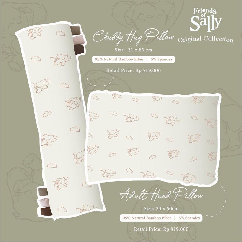 Friends of Sally Hug &amp; Pillow - Watercolor, Hello Kitty, Zion The Lion, Stars, Polkadots &amp; Frozen