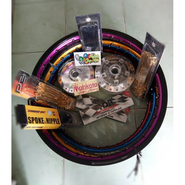 Velg Jari Jari Paketan Komplit Murah Motor Vixion New&Vixion Old