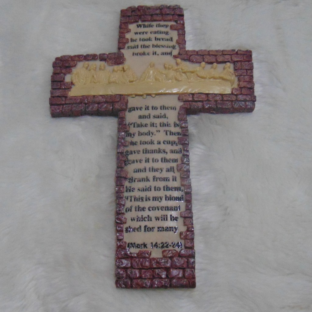 Hiasan Dinding Salib "Perjamuan terakhir"