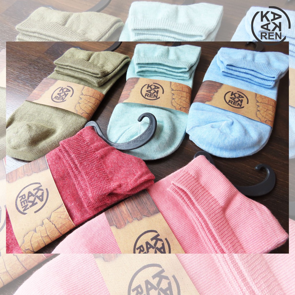 Kakaren Kaos Kaki Pendek Polos / Ankle Katun Unisex A
