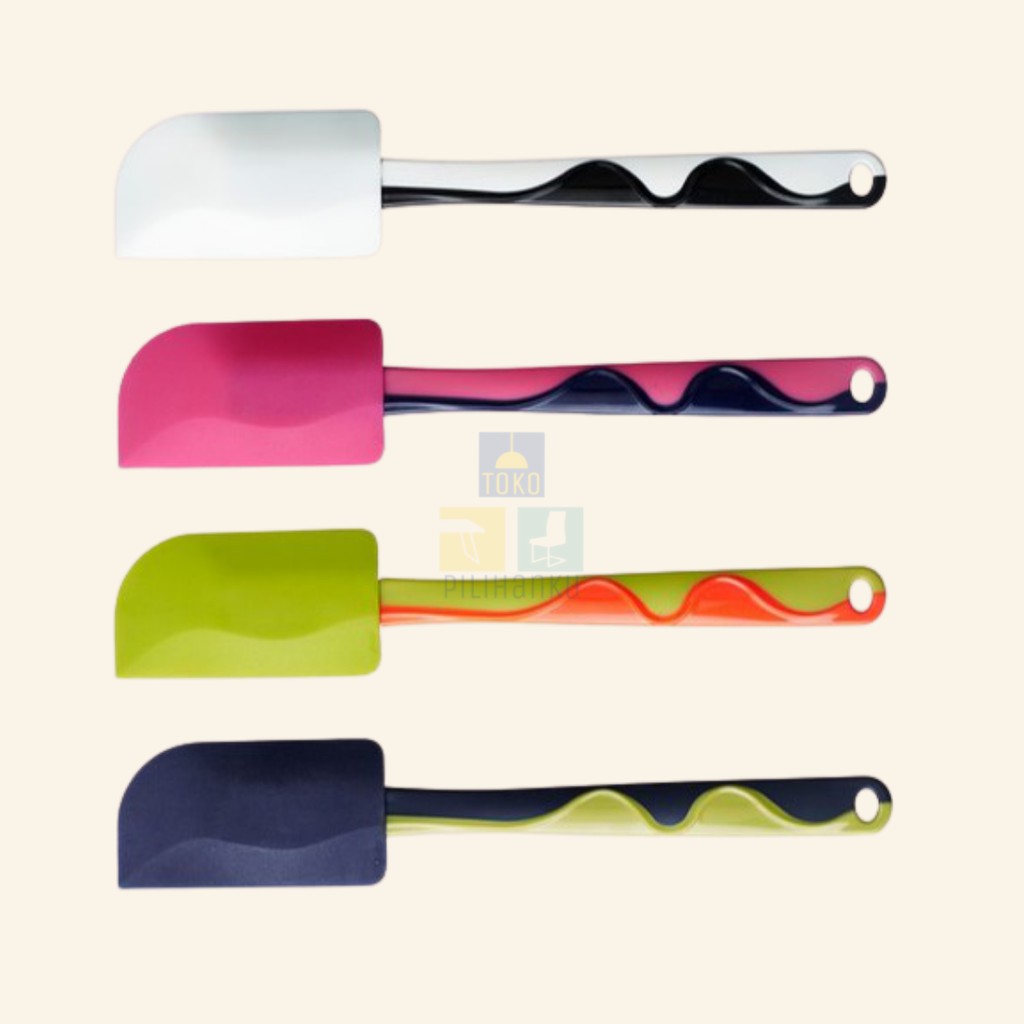 GUBBRORA Spatula Karet Silikon 1 PCS Adonan Kue Spatula utk Wajan