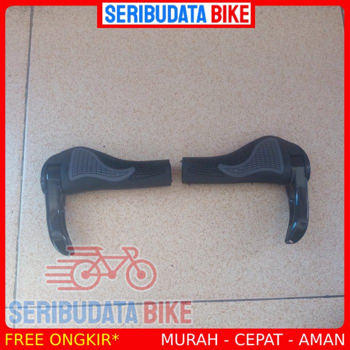 Handgrip tanduk karet empuk sepeda lipat mtb minion