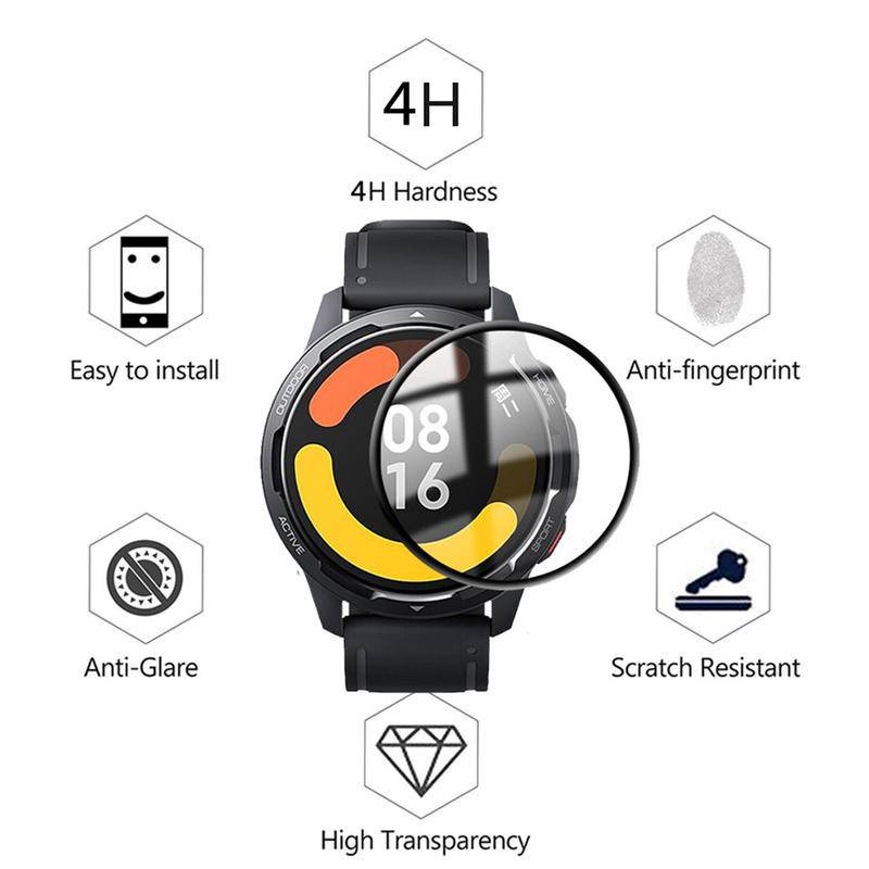 Pelindung Layar 3D Curved HD Anti Blue ray Untuk Smartwatch Huami Amazfit GTR 3 Pro Amazfit GTS 3