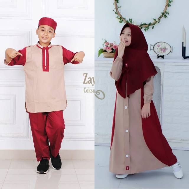 RR_MUSLIMAHOUTFIT/ GAMIS ANAK ALENA