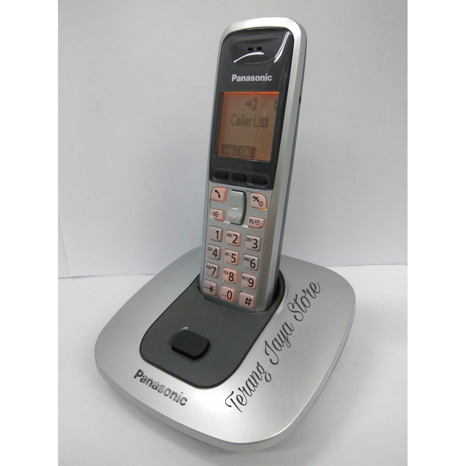 

Telepon Wireless Panasonic KX-TG6411 Wireless Phone TG6411 (Silver)