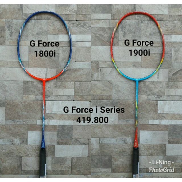 ORIGINAL Lining G Force Power 1800i / 1900i Raket Badminton
