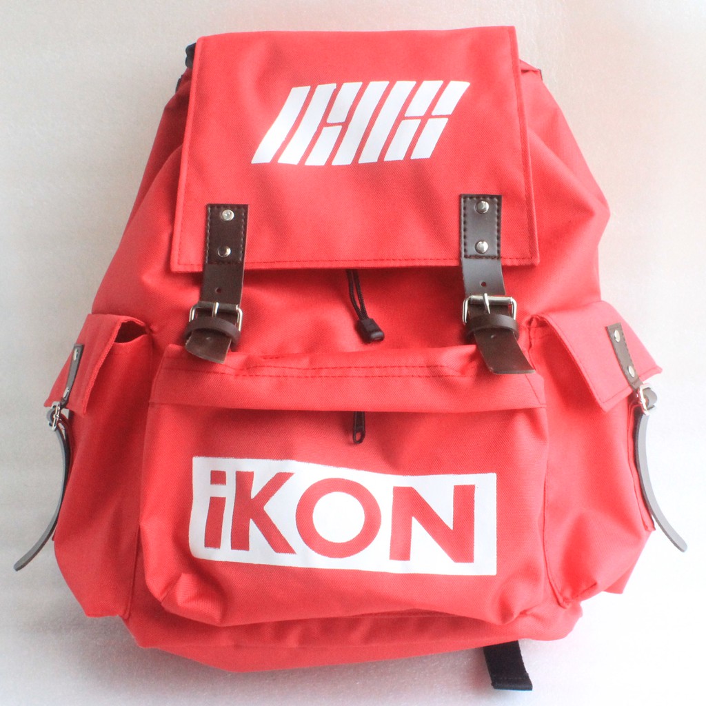 Tas ikon ikonic kpop multi ransel korean pop backpack