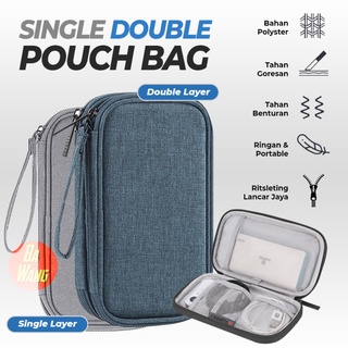 HAWEEL Travel Pouch Gadget Serbaguna Bag Organizer Tas Kabel Charger