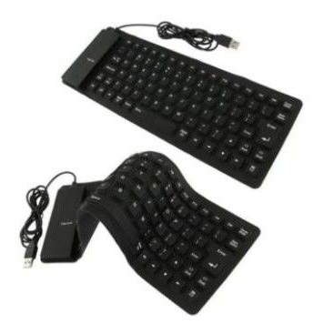 keyboard usb flexible gulung anti air / Keyboard Mini Flexibel Usb / Flexible Gulung