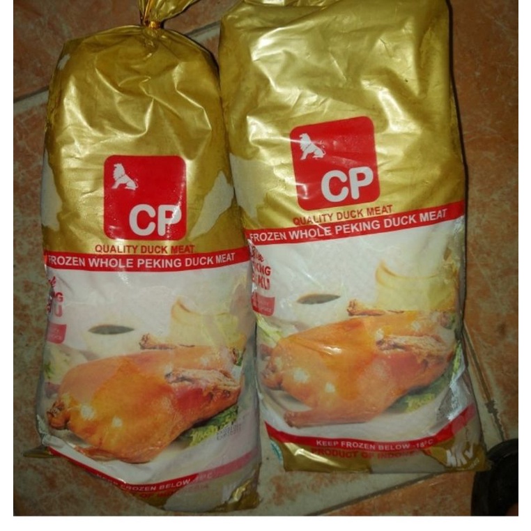 

bebek peking frozen merek cp ukuran 2,3-2,4 kg