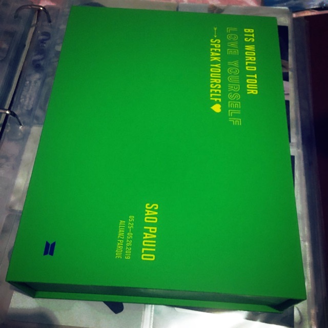 BTS DVD SAO PAULO FULLSET MINUS BOOKMARK