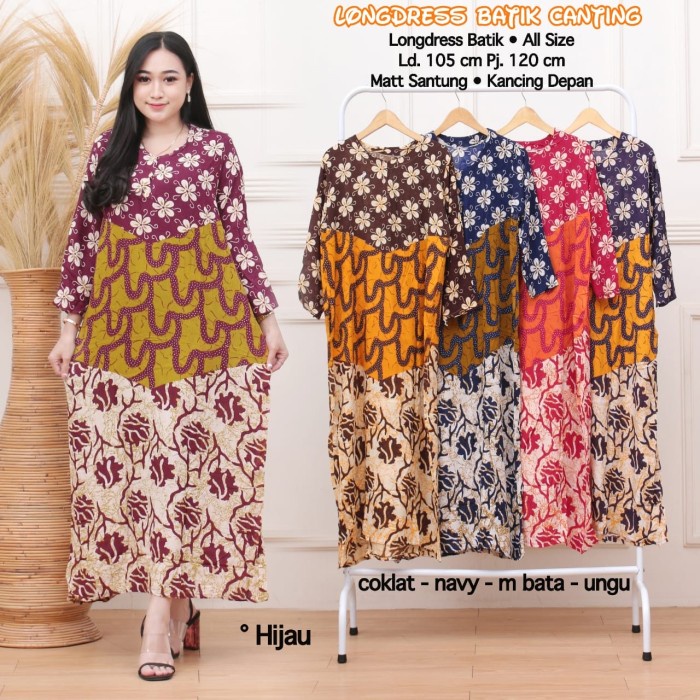 Gamis Rayon Lengan Panjang Motif Terbaru Shopee Indonesia