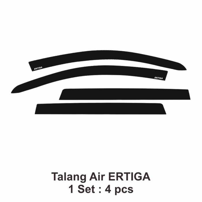 Talang Air / Door Visor DNY New Ertiga – Injection High Quality