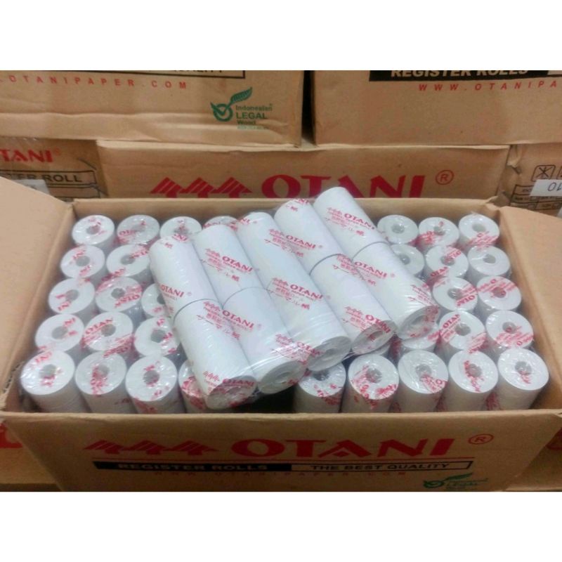 

Kertas Thermal Otani Best Quality 57x31mm / Struk Kasir / Paper Roll Eceran Termurah