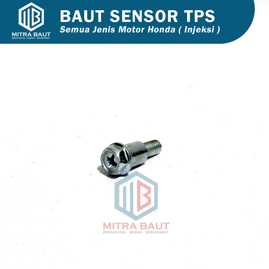 Baut Throttle Body / Baut Sensor Tps / Baut Sensor Selenoid Motor / Baut Sendor Tps Honda Injeksi