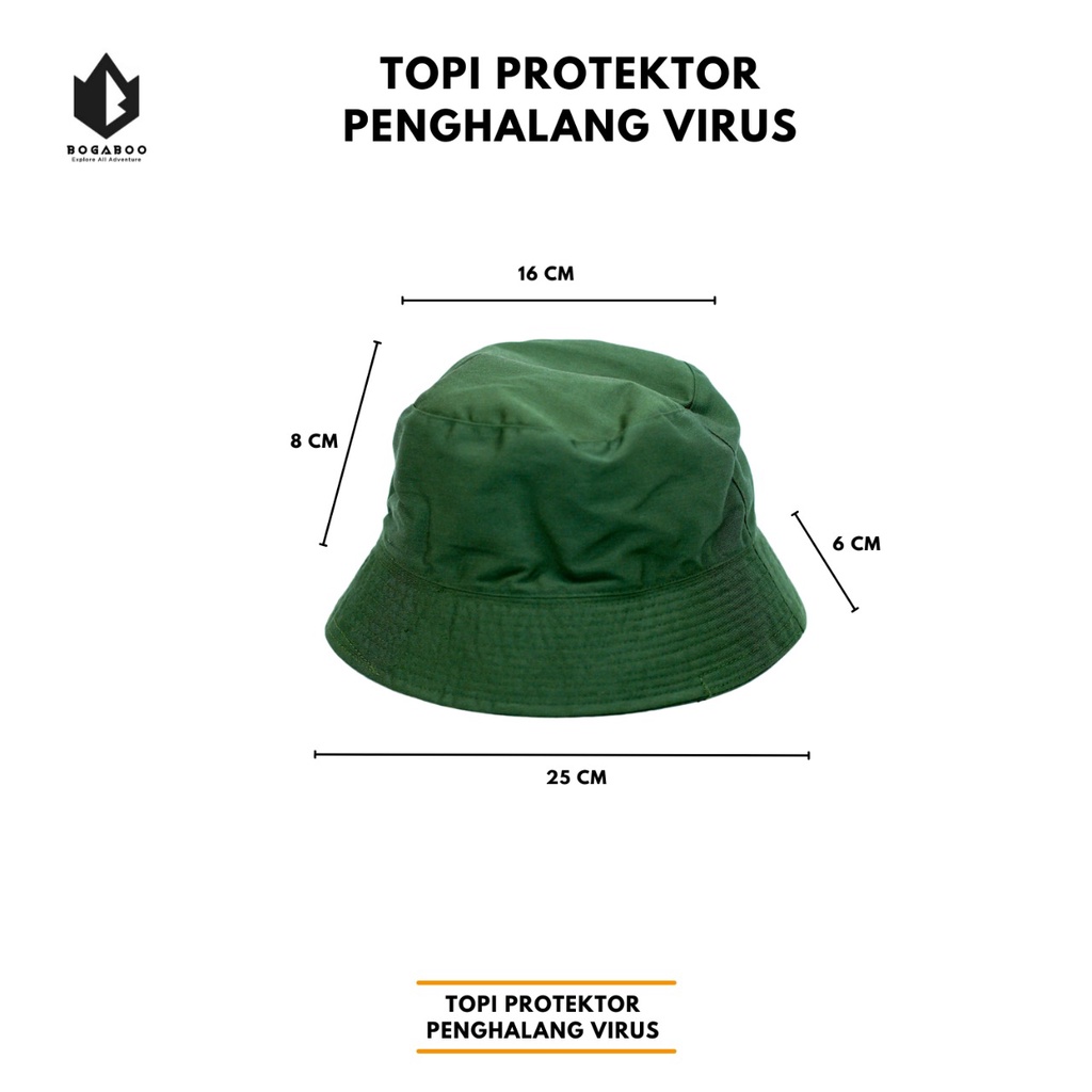 COD Topi Protektor Pelindung Debu  Penghalang Virus - Face Shield - Visor Penangkal Dari Virus